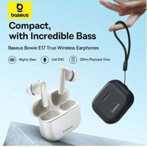 Baseus Bowie E17 True Bluetooth Wireless Earbuds 25 Hours Long Battery Life Noise Cancellation Earphones