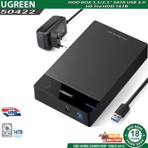 UGREEN US222 50422 USB 3.0 SATA Hard Drive Enclosure