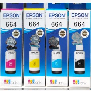 Epson 664 Full Set 4 Colour 100% Original Ink Bottle Smart Product