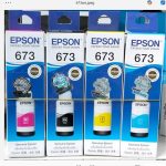 Epson 673 4 Color Set 100% Original Ink Bottle Smart Product