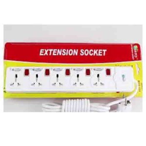 Many 3 Pin 4 Port Power Strip MTS-154 3 Meter