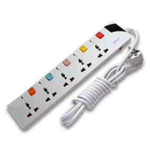 Many 5 Port 3M Multi Plug Extension Socket MTS G157