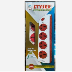 Stylex 4 Port Power Strip Model-407 4 Meter