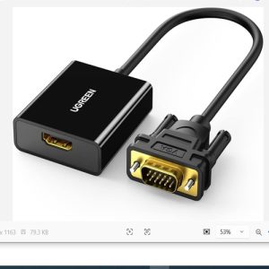 UGREEN VGA to HDMI Adapter CM513 50945