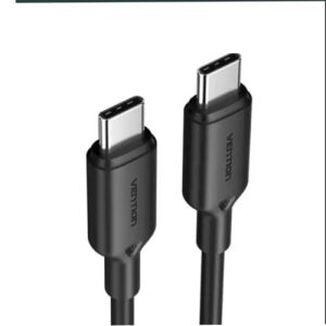 Vention USB 2.0 Type-C Male to Male  Black Charging Data Cable 2M TRCBH