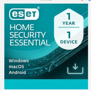ESET Home Security Essential Internet Security for  User 1 Year