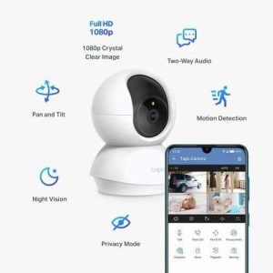 TP-Link Tapo C200 Home Security Wi-Fi Dome IP Camera
