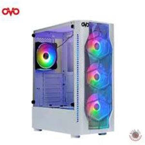 OVO E-335DW LED Mid-Tower Gaming Case White