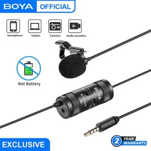 Boya BY-M1 Pro II 3.5mm Lavalier Microphone