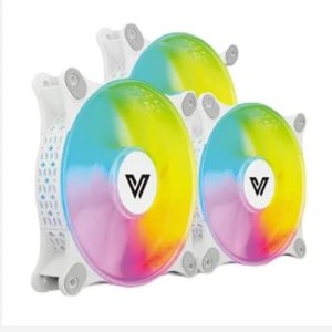 Value-Top ARGB White Casing fan CR10-1292ARGB